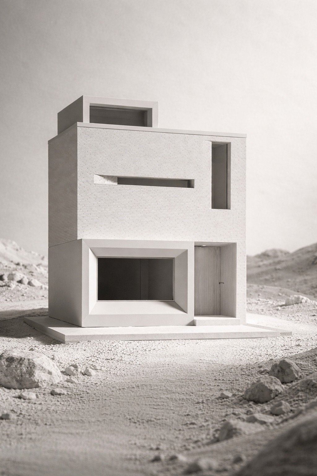 Casa Bruno, el umbral de madera dorada del acceso