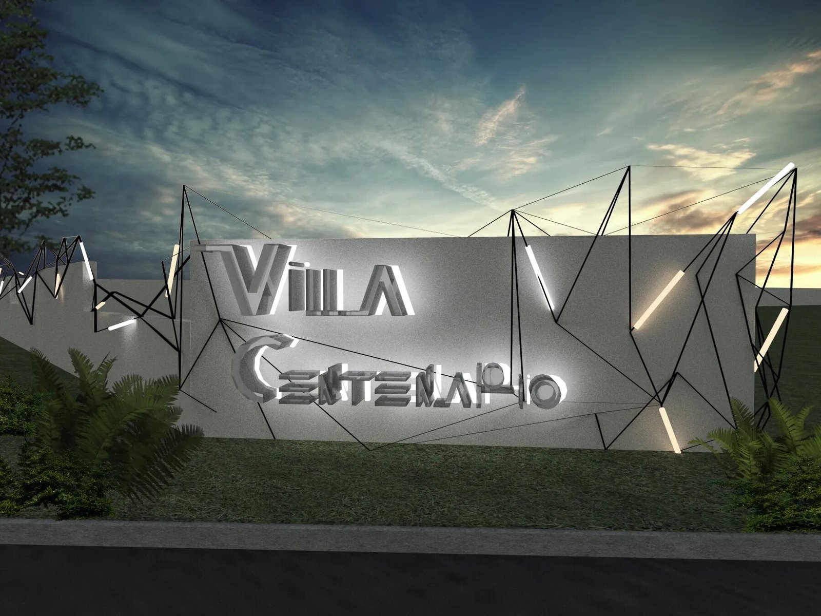 Villa Centenario, vista de galería