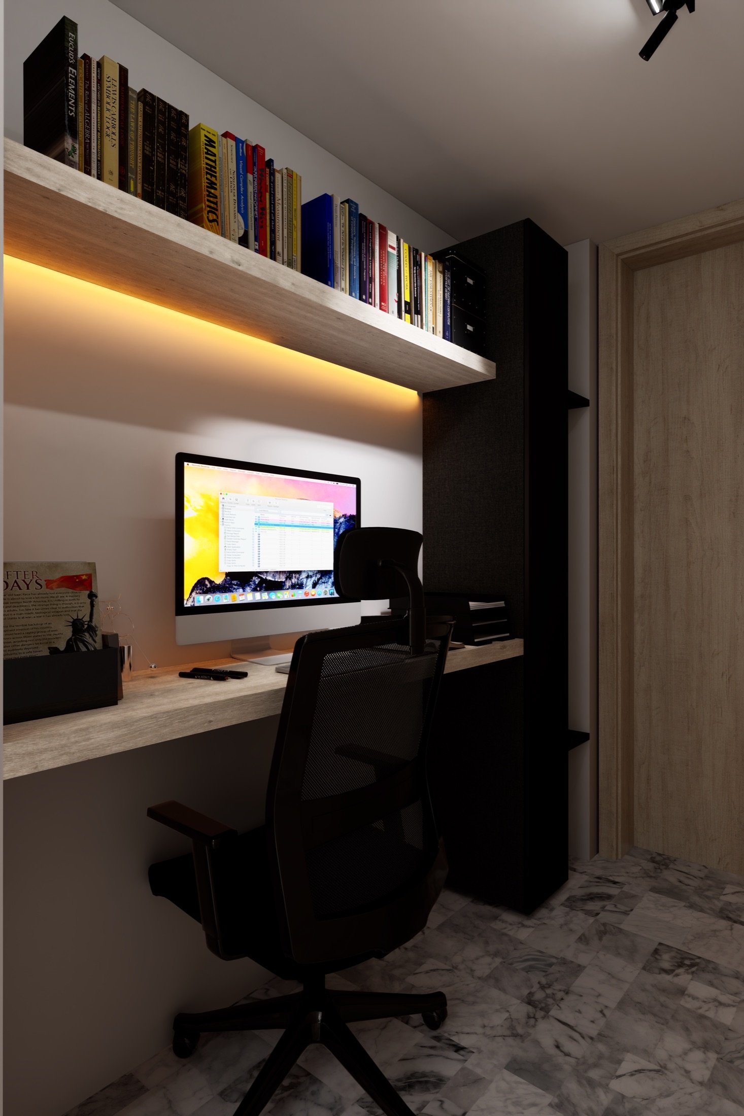 JCR, home office con carácter propio