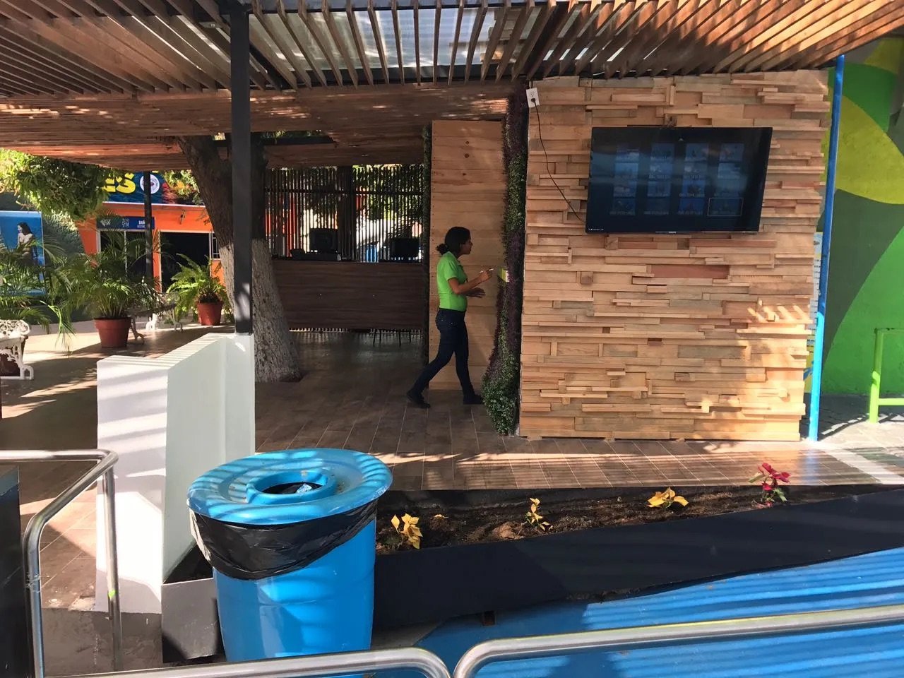 El Rollo Kiosko, vista de galería