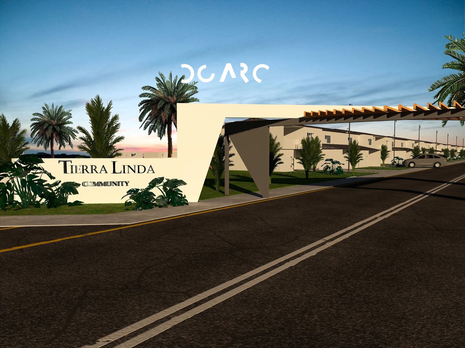 Tierra Linda, vista de galería