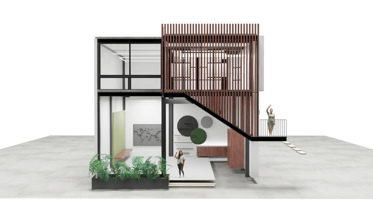 O.V Modern, vista de galería