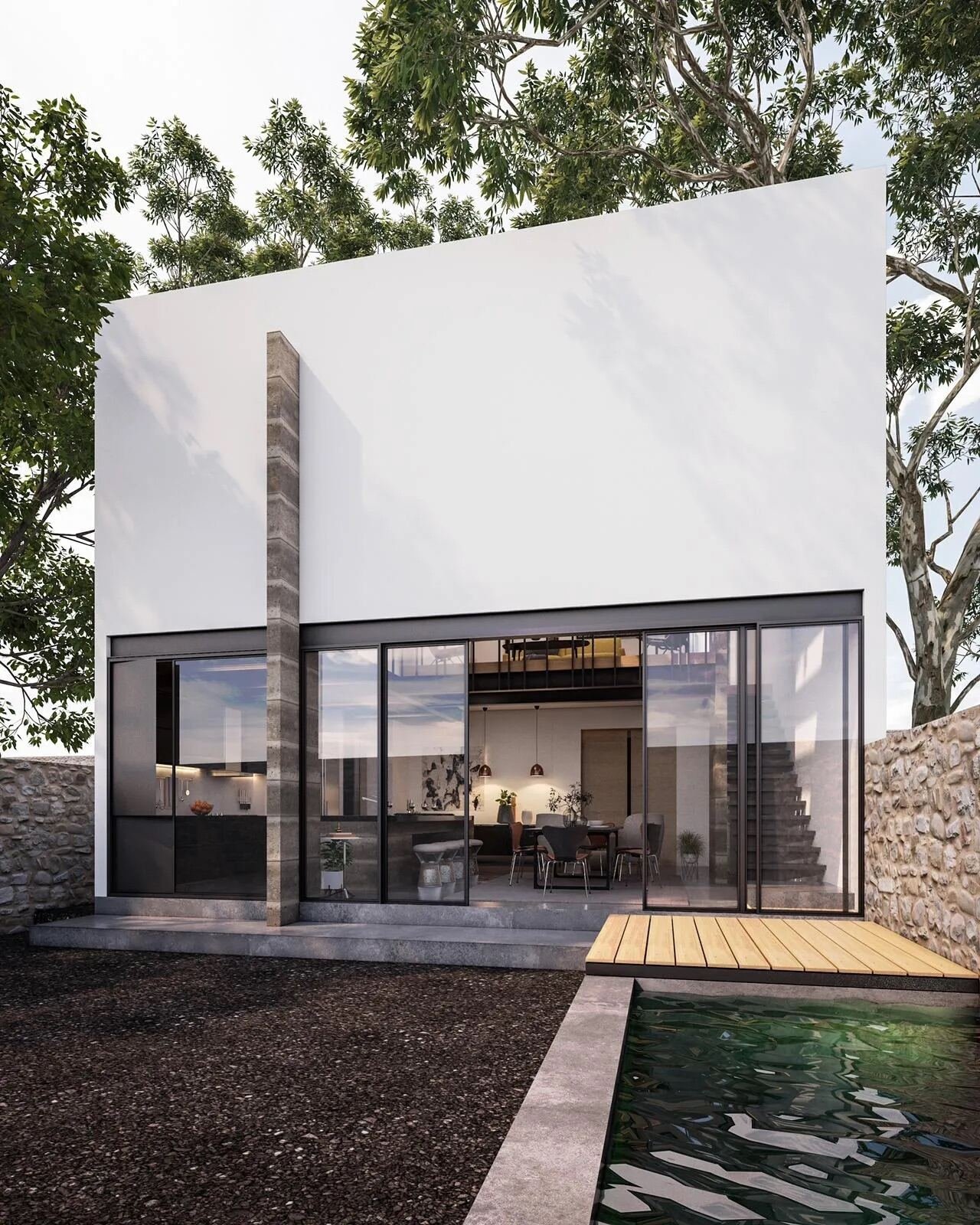 Casa Común, vista de galería