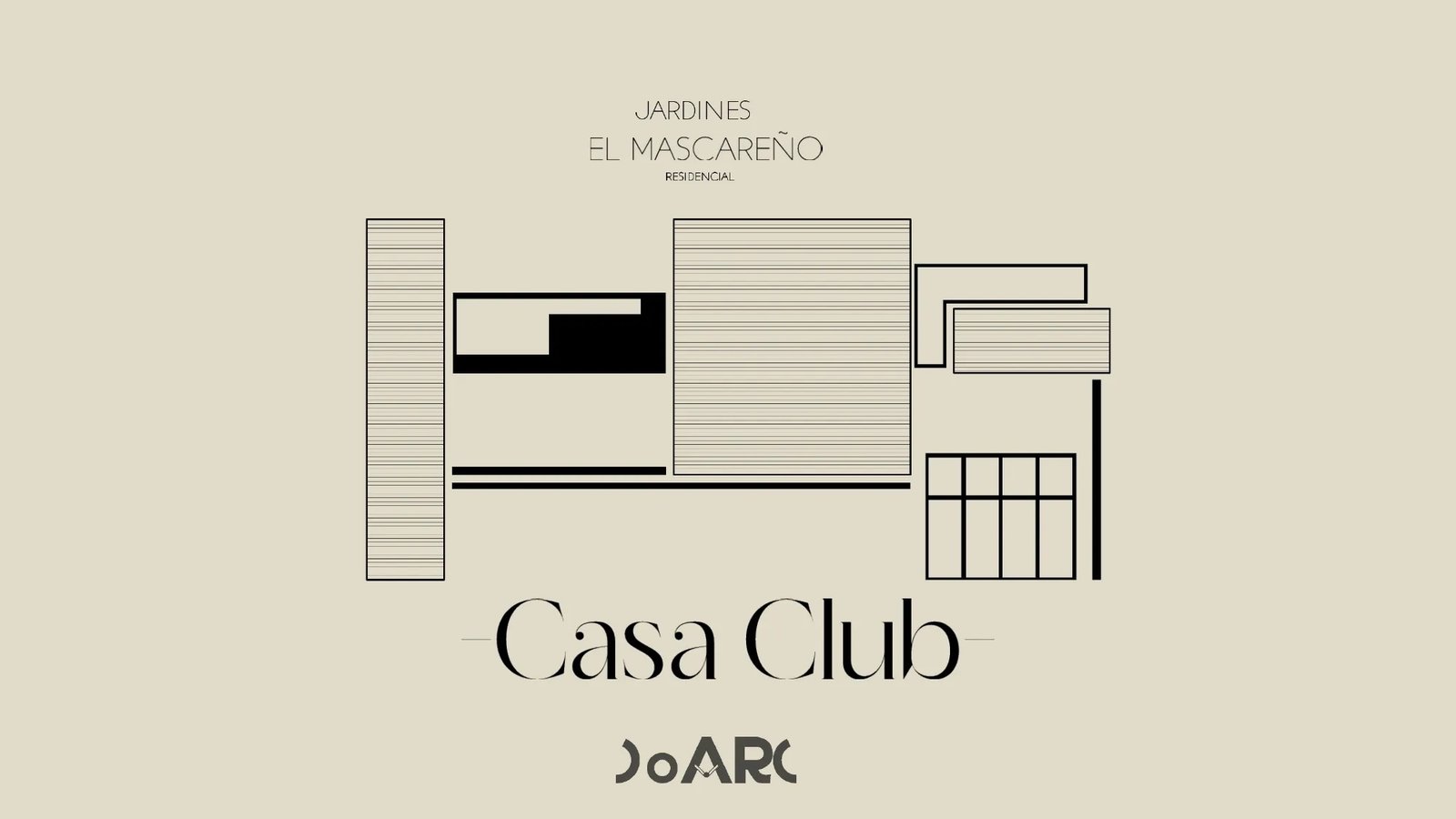 Casa Club El Mascareño, vista principal