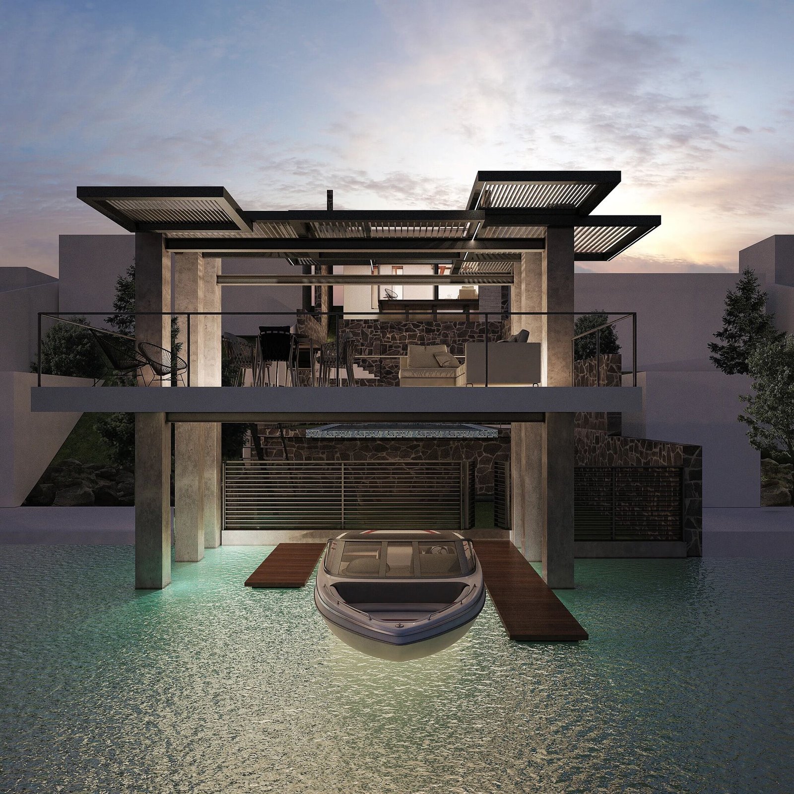 Casa Tequesquitengo, vista principal